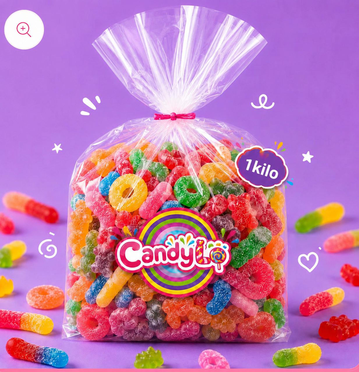 Bolsa Mix Gomitas Internacionales 1Kilo