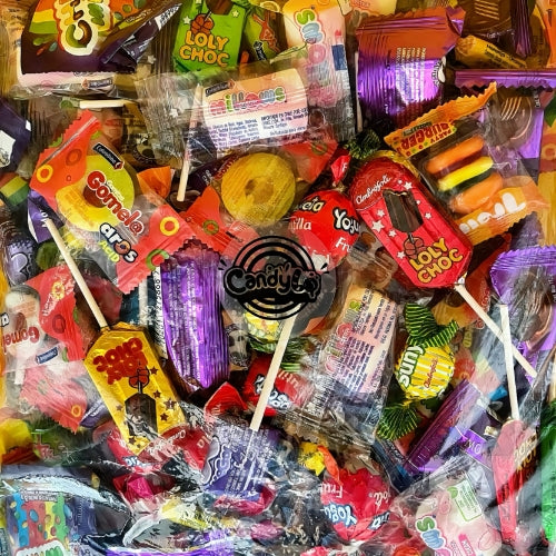 Bolsa Piñata party mix clasica 1,5K de golosinas nacionales