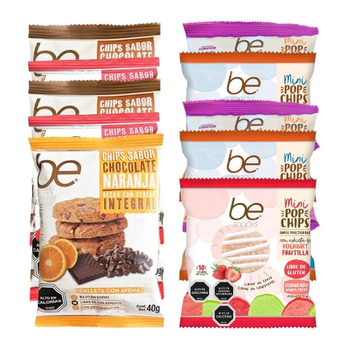 Pack be cookie 5uu + snack mini pop 5uu (Be cookies)