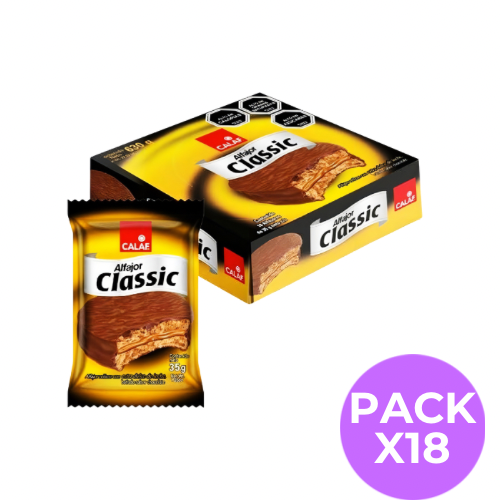 Alfajor Calaf Clásico 18uu