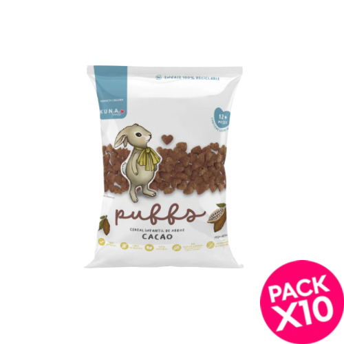 Pack puffs Cacao Kuna 10uu