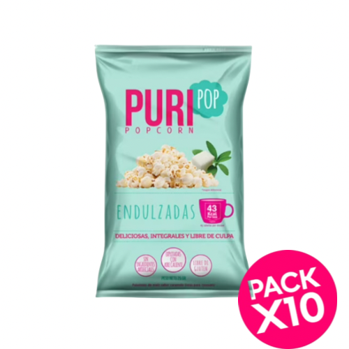 Pack cabritas Puripop endulzadas 10uu