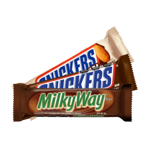 Pack snickers 2uu + Milky way 1uu