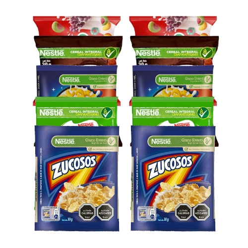 Pack cereales surtidos 10uu