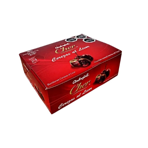 Bombon Chery cereza al licor 24uu