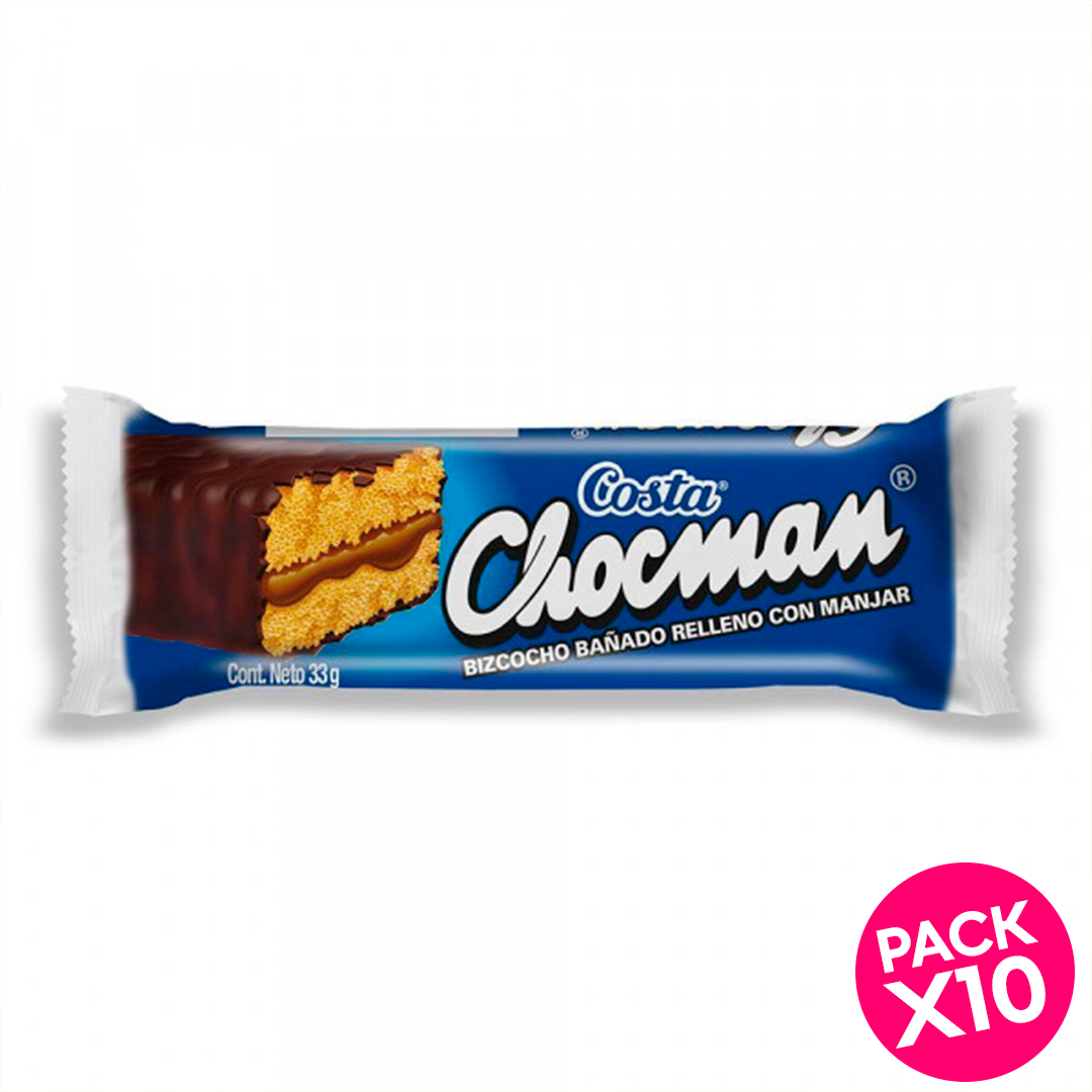 Pack Chocman 10uu