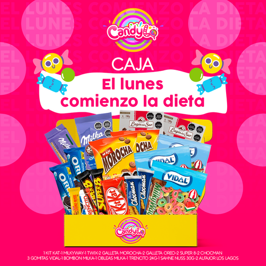 Caja El lunes comienzo la dieta