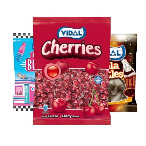 Gomitas variedades 90g Vidal 3x