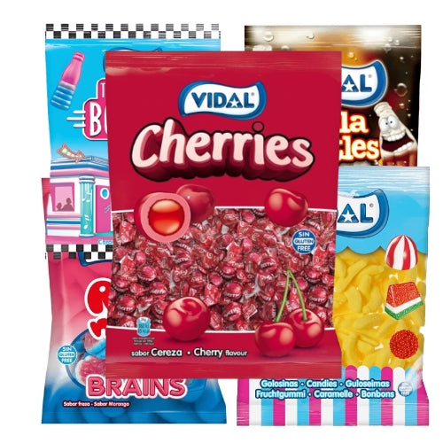 Gomitas variedades 90g Vidal 5x