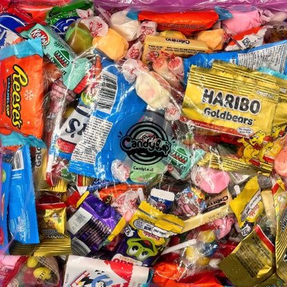 Bolsa Piñata party mix premium 1,2K de golosinas internacionales