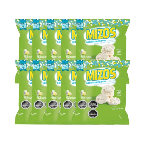 Pack galleta Mizos limon 20g 10uu