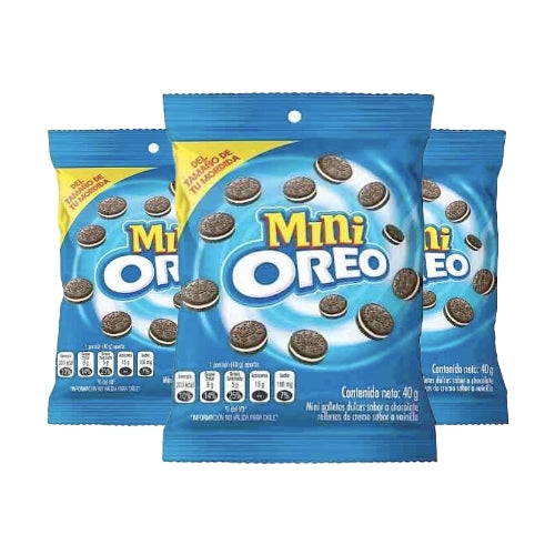 Pack Oreo variedades 3 mini packs