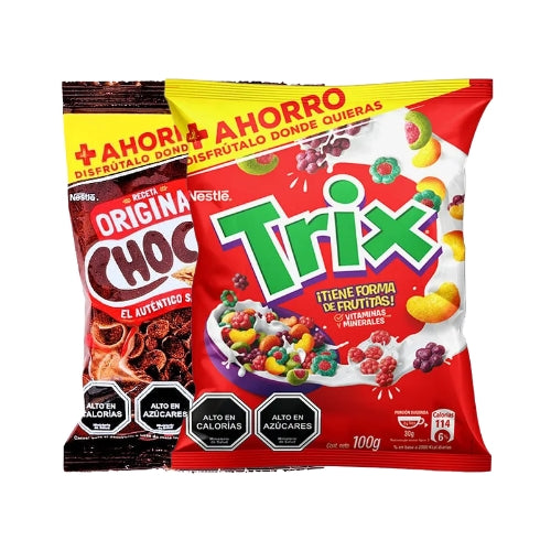 Pack ahorro TRIX + CHOCAPIC 100g 3x